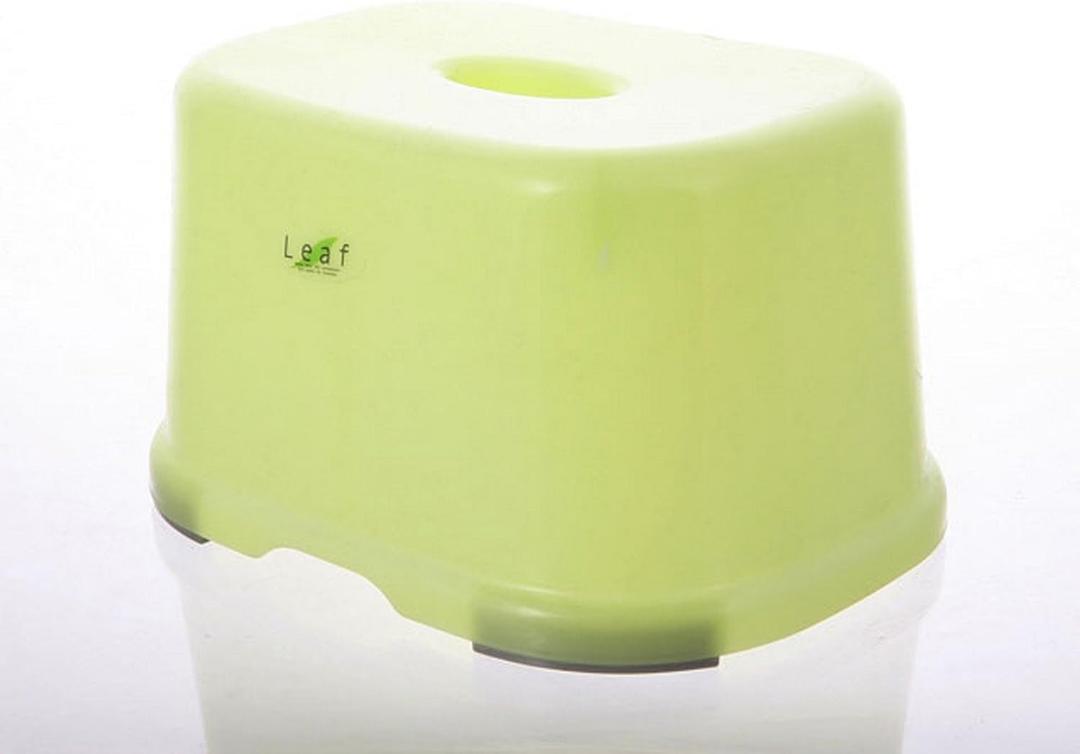 Japanese Bath Stool Chair Leaf Series, Green