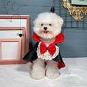 Pet Vampire Cloak, Cloak Wings Halloween, for Small Medium Large Dog Pet Clothes,Halloween Pet Costumes,Dog Cat Halloween Costumes Cape Pet
