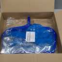 Pool Skimmer Net, Heavy Duty Leaf Rake Cleaning Tool, Fine Mesh Net Bag Catcher Blue