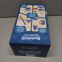 4-in-1 Water Sprinkler for Kids, Water Outdoor Baseball Rocket Launcher Toy with Water Sprinkler Baseball Toy, Outdoor Sprinkler for Summer Backyard Lawn Pool Party for Kids Ages 3-8 (Green)