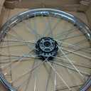 Front Wheel Rim for Hawk 250,21-1.6 Alloy Steel Motorcycle Hub Rims with Spoke for Hawk250/Hawk 250cc