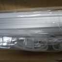 Barrina (6 Pack LED T5 Integrated Single Fixture, 4FT, 2200lm, 6500K Super Bright White, 20W Utility LED Shop Light, Ceiling and Under Cabinet Light, Corded Electric with ON/Off Switch, ETL Listed