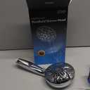 JDO Shower Head with Handheld, High Pressure Handheld Shower Head 6 Settings, Detachable Set with Stainless Steel Hose and Shower Bracket (Brushed Nickel)