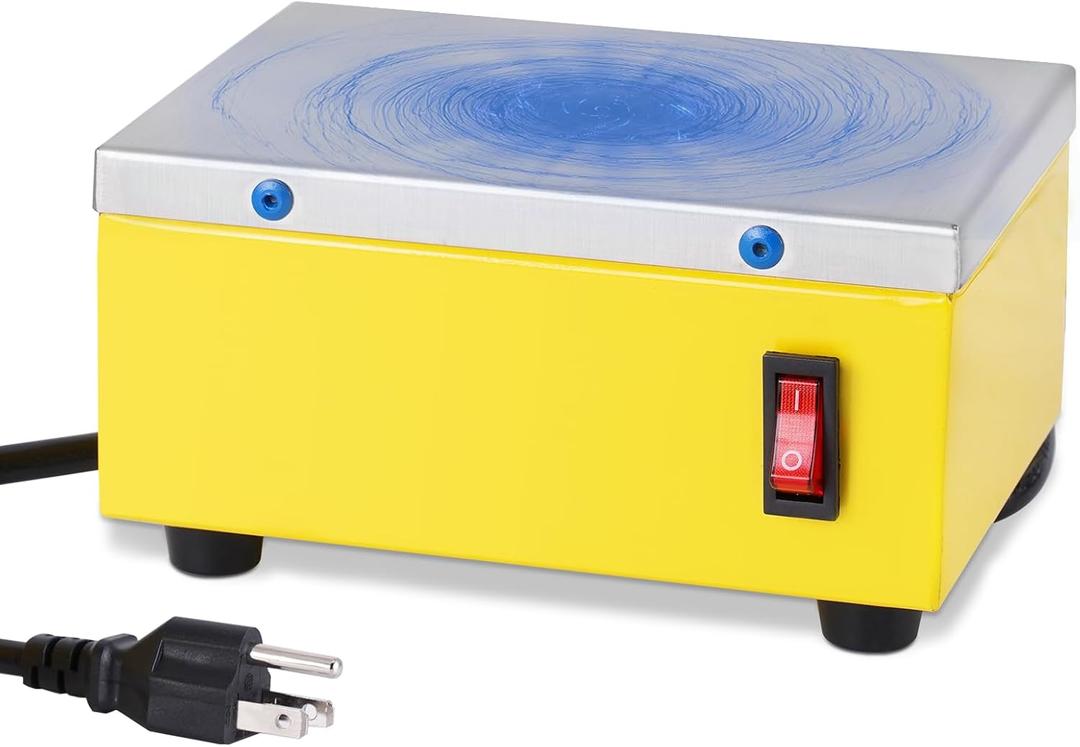 Plate Demagnetizer Tool Metal Demagnetizer 6.2 x 4.7 Degaussing Machine for Tool Dies Cutters (100, Watts)