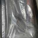 HCHQHS Bookshelf, Adjustable Industrial Bookcase, Vertical Tall Book Shelf, Wood and Black Metal Open Bookshelves for Home Office, Living Room, Bedroom (Black, 6-Tier (31" W x 70" H))