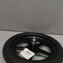 12 Inch Balance Bike Replacement Wheel, EVA Foam Balance Bike Wheel Compatible with Strider, Black