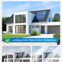 Outinput 3MP 2K No Drill Window Camera for Home Security, 2.4G&5GHz Surveillance Camera with Adjustable View Angle Mount, AI Color Night Vision, Person and Motion Detection, 24/7 Recording, Anti-Glare