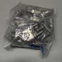 50 PCS 3/16 Inch Wire Rope Clamp, M4 Stainless Steel Cable Clamps, U Bolt Saddle Fastener, Wire Rope Cable Clip Clamps