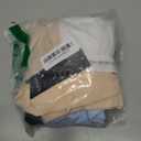 Jones New York Underwear for Women High Cut Brief Full Coverage Seamless Stretch Comfort Panties - 5 Pack Multipack (Large, White/Buff/Dark Nude/Cashmere Blue/Navy)