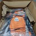 Hiking Baby Carrier Backpack - Comfortable Toddler/Baby Backpack Carrier System with Diaper Change Pad, Insulated Pocket + Rain and Sun Hood to Protect Your Child (Orange/Grey)
