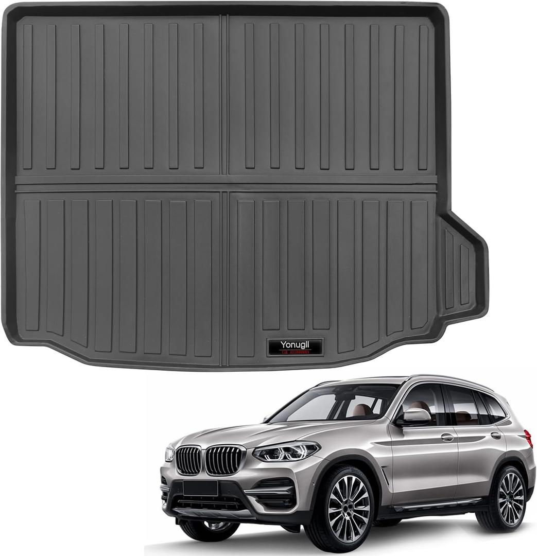 Custom for 2018-2024 BMW X3 Cargo Mats Trunk Liner All Weather TPE Protection Mat for X3 G01 Accessories (for 2018-2024 BMW X3)
