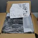 ADBIU Over The Sink Dish Drying Rack (Expandable Height and Length) Snap-On Design 2 Tier Large Dish Rack (27-40L x 12W x 32.5-37H (inches))