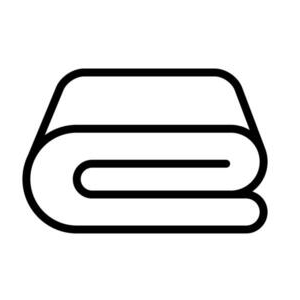 Grey soft blanket 50*70 in