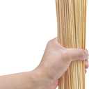 200PCS 12 inch Bamboo Skewers for BBQ,Appetizer,Kabob,Fruit,Cocktail,Chocolate Fountain,Grilling,Kitchen, Crafting and Party. More Size Choices 6"/8"/10"/12"/36"
