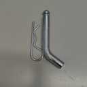 Big RED ATRLY3202R Torin Trailer Hitch Pin with Clip, 5/8-Inch Diameter, Fit 2" Receiver