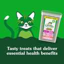 Greenies Feline Smartbites Healthy Kitten Treats, Crunchy and Soft Natural Cat Treats, Chicken Flavor, 16 oz Tub (1 Pound (Pack of 1)), Best By: 11/2025