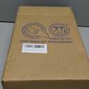 XYJ Knife Block Set, Kitchen Knives Set with Holder, Professional Japanese Chef Knife Set with Non-slip Ergonomic Handle, Stainless Steel Paring Slicing Bread Chefs Knives (15 in 1, Black)