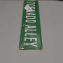 Tornado Aller Retro Metal Tin Sign Plate Drive Way Road Street Man Cave Wall Decor Sign 4" x 16"