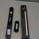 WILLED 5W Mirror Lights with Remote Control,3 Colors Adjustable Makeup Light with 120 LED,2500mAh Rechargeable Under Cabinet Lighting Wireless,Magnetic Stick on Touch Light for Closet,Bunk Bed