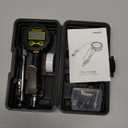 AZUNO Digital Tire Inflator with Pressure Gauge, 200 PSI, Heavy Duty Air Compressor Accessories, with Rubber Hose Lock on Air Chuck and Quick Connect Coupler, Comes with a Portable Carrying Box