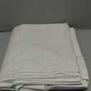 MIULEE Non-See-Through Privacy Linen Curtains 2 Panels, Light Filtering Window Curtains Farmhouse Textured Back Tab Semi Sheer Drapes for Bedroom Living Room, 52 x 90 Inches Long, Natural White