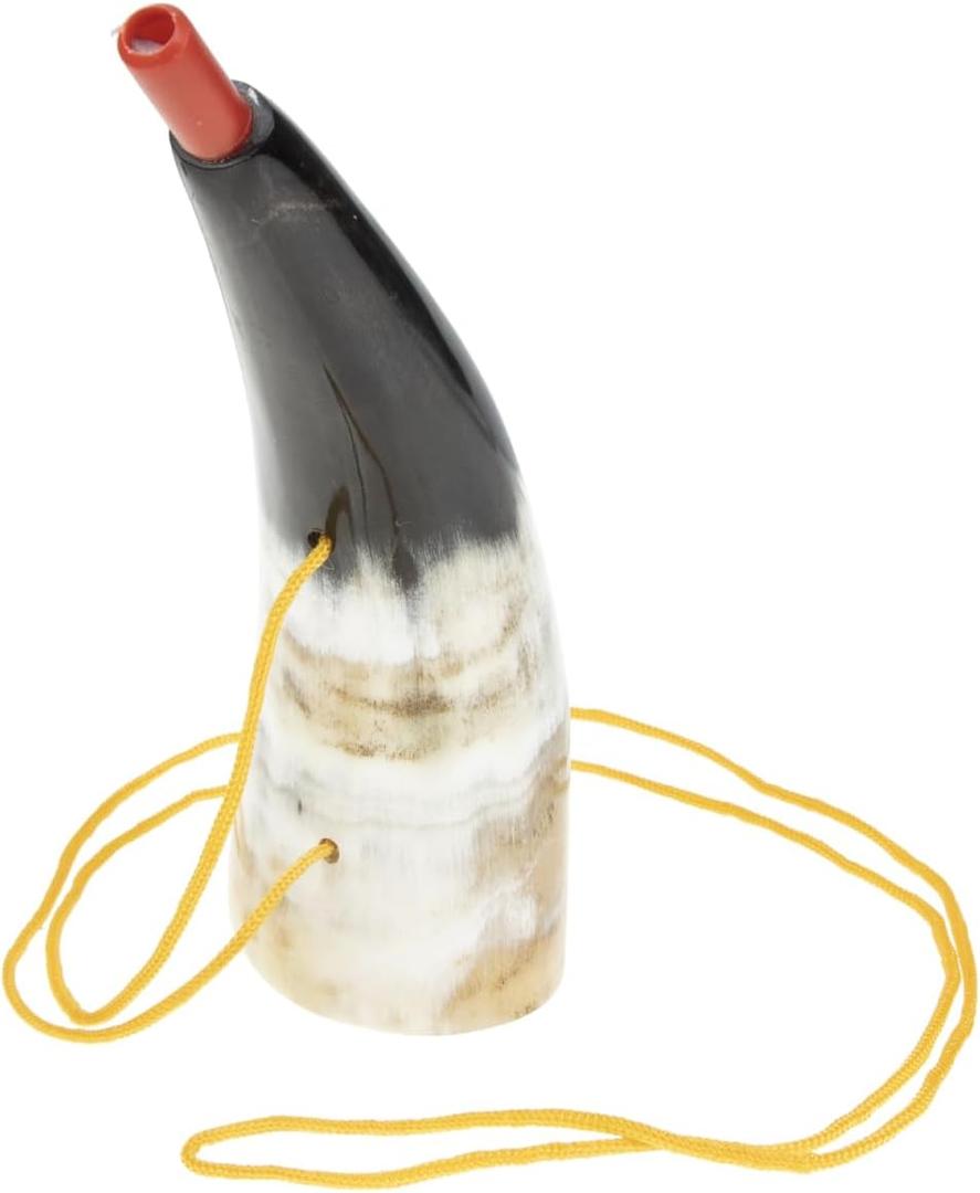 Balacoo Viking Horn Toy, Natural Horn Trumpet for Noise Maker, Portable Cheering Trumpet for Sports Games, Party Favors, Outdoor Events, Fun Noise Maker