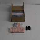 40 Pcs Black Plastic Baby Hanger Clips, Slim-line Finger Clips Kit for Skirt Pants Clothes Velvet Hanger