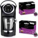 Lavazza Classy Plus Coffee Maker 72 Count Intenso Espresso Capsules Dual Brew Espresso & Lungo Machine Compatible Expert Capsules