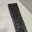 Logitech MK270 Wireless Keyboard and Mouse Combo for Windows, 2.4 GHz Wireless, Compact Mouse, 8 Multimedia and Shortcut Keys, 2-Year Battery Life, for PC, Laptop - Black