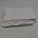 Maple&Stone Twin Fitted Sheet Only - Bulk Pack of 6 Bottom Sheets - Premium Soft & Breathable, Brushed Microfiber Fabric for Twin Size White