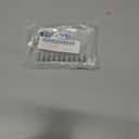 HARFINGTON 10pcs Carbide Rotary Burrs 1/8" (3mm) Shank 1/4" (6mm) Head Single Cut Inverted Cone N Shape Die Grinder Bits Rasp Files for Hard Metal Wood Stone Polishing Engraving