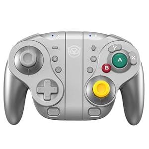 NYXI Wizard Gamecube Switch Controller for Switch/ Switch 2/ OLED, Wireless Switch Controller with Hall Effect Joystick, Programmable, Mechanical Trigger, Turbo & Vibration, 6-Axis Gyro