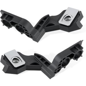 GoaMotors Left&Right Headlight Mounting Bracket Compatible with Ford Fusion 2017-2020 Replace for HS7Z13A005B HS7Z13A004B Headlight Lamp Mount Brackets