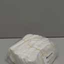 NICOHACU 100 Pack White 4x6 Inch Kraft Paper Bags, Eco-Friendly, Disposable, Fold Top, Rectangular, Ideal for Gifts, Crafts, Party Favors, Snacks, Cookies, Donuts, Sandwiches, Jewelry