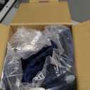 Foot Warmer Electric, Heating Pad King Size Ultra Soft Flannel, Extra Large for Bed, Abdomen, Feet, Back, Cramp, Office/Home Under Desk, 10ft Cord, Auto Off, 22" x 20" - Blue