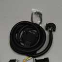 7-Foot 7-Pin Trailer Wiring Harness Kit, Compatible with 1997-2021 Ford F150,F250,F350,F450,F550, GMC, Chevy, Ram, Nissan, Toyota, Truck Bed Extension for 5th Wheel & Gooseneck Trailers
