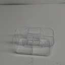 Multiuse Caddy Organizer with Handle - Stackable Plastic Bin - Divided Storage Tote Holder for Art Craft Supplies, Makeup, Bathroom, Shower, Cleaning, Kitchen, Office, Dorm, Desktops