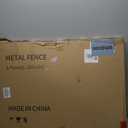 INJOPEXI Decorative Garden Fence 6 Panels 13ft (L)36in (H) Animal Barrier Fences with 5 Panels + 1 Gate, No Dig Garden Fencing Rustproof Metal Wire Temporary Rabbit Dog Fence for Patio Outdoor Yard