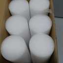 Comfyanno Under Door Draft Stopper - Bottom Door Gap Filler & Seal - Fits 30 to 36 Door, Block Cold Air, Noise, Sound, Wind, Bugs, Easy to Install, Double Side Block, No Adhesive, White (36 Inch (Pack of 1))