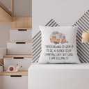 Camper Gifts Pillow Covers 18x18 Inches, Funny Sarcastic Decorative Pillowcase Cases, Camping Gifts for Women Throw Pillow Covers for Couch Sofa Bed Home Room Decor