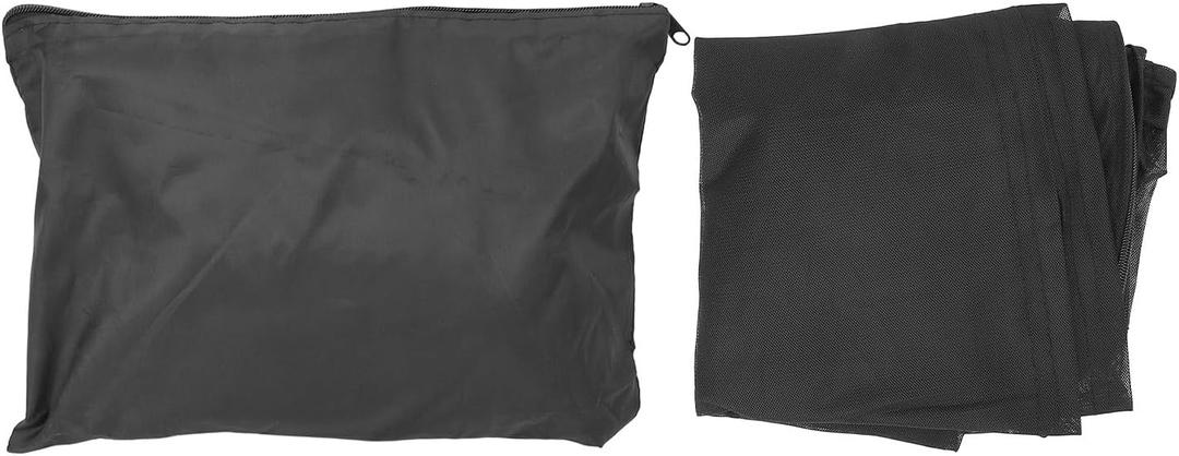 Semme Car Camping Tent, Car Window Screens for Camping Tailgate Tent with Zipper Design Nylon Mesh Trunk Cover, Breathable Protection Mesh, Trunk Shade Net for Outdoo (S, Distance Between Support