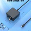 Superer Fast Charger Fit for Asus Chromebook USB C, 45W