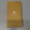 Miracase Magnetic for iPhone 17 Pro Case 6.3" [Compatible with MagSafe] Full-Body Phone Case with Built-in Glass Screen Protector & Camera Control,Drop Proof iPhone 17 Pro Cover, Orange