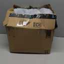 Sunheir Washable Large Dog Bed Covers Soft Plush Replacement, Waterproof Dog Bed Liner, Pet Bed Cover with Zipper 35x22x3 Inches, Grey, Cover Only