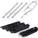 DGH450CRP Grill Replacement Parts for Dyna Glo Grill Parts DGH450CRP-D DGH450CRN-D DGH450CRN DGH451CRP Dyna Glo 70-02-615 Heat Tent Sear Plus Burner Cover Grill Parts 70-02-413 Burner Tube Parts