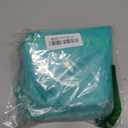 Jexila 100PCS Sheer Organza Bag 5''X7'' Teal Mesh Bags Drawstring Jewelry Gift Bag for Baby Shower Wedding Party Favor Pouch Goodie Bags (Aqua)