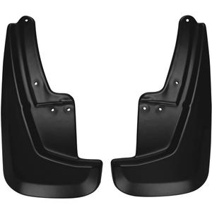 Husky Liners Custom Mud Guards | Fits 2011-2026 Dodge Durango, no R/T Models | Front Set, 2-pc Black - 58001