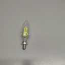 GE Ultra Bright LED Light Bulbs, 100W, Daylight Candle Lights, Clear Decorative B12 Light Bulbs (3 Pack)