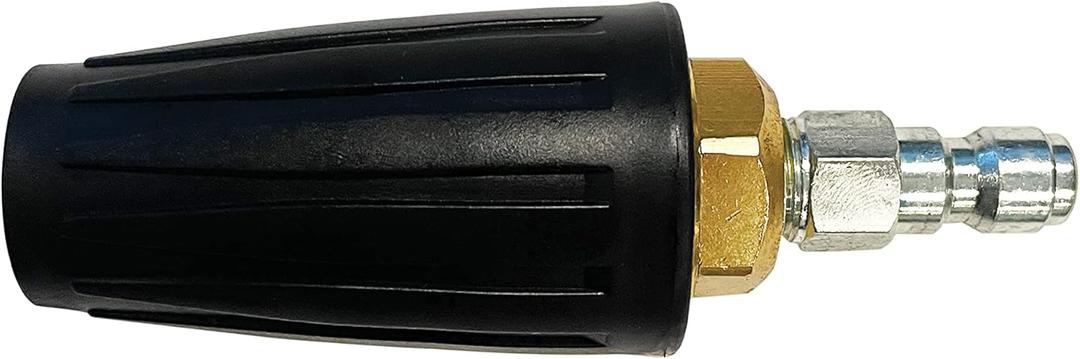 Simpson Cleaning 80144 4500 PSI Universal Turbo Pressure Washer Nozzle, 1/4-Inch Quick Connect, Hot- or Cold-Water Use