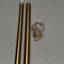 FIRJOY Closet Rods for Hanging Clothes - Heavy Duty, Length Adjustable (#2 Gold, 18.5" - 28")